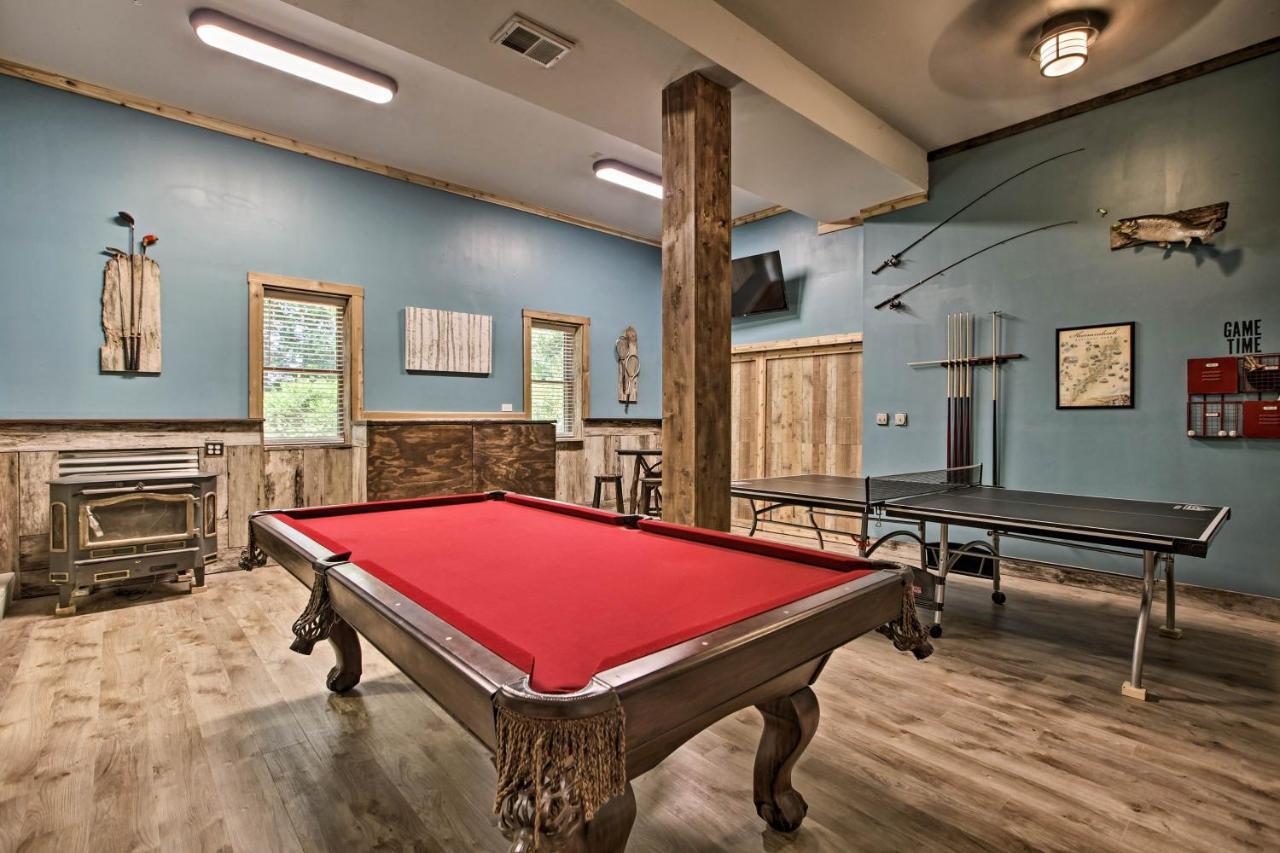 Spacious Mcgaheysville Family Retreat With Game Room Dış mekan fotoğraf